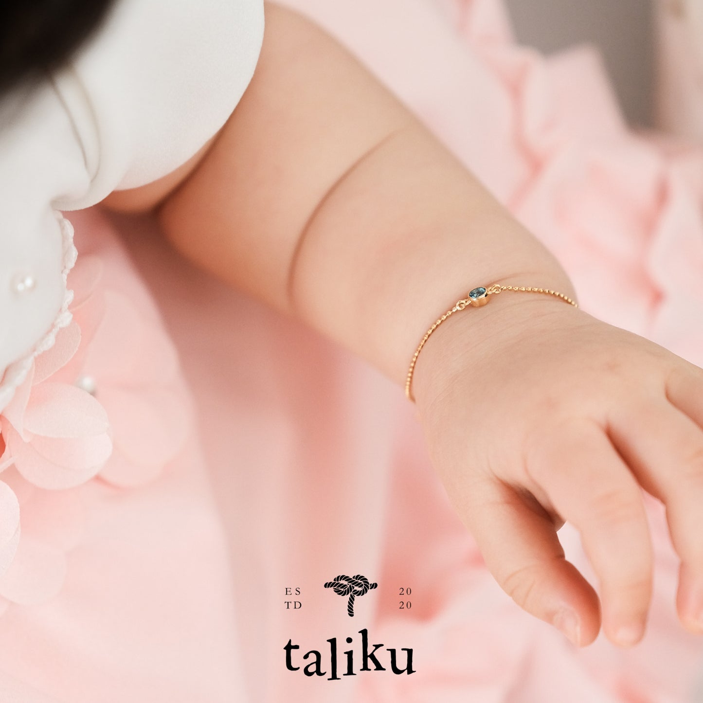 TALIKU BIRTHSTONE BEZEL BRACELET