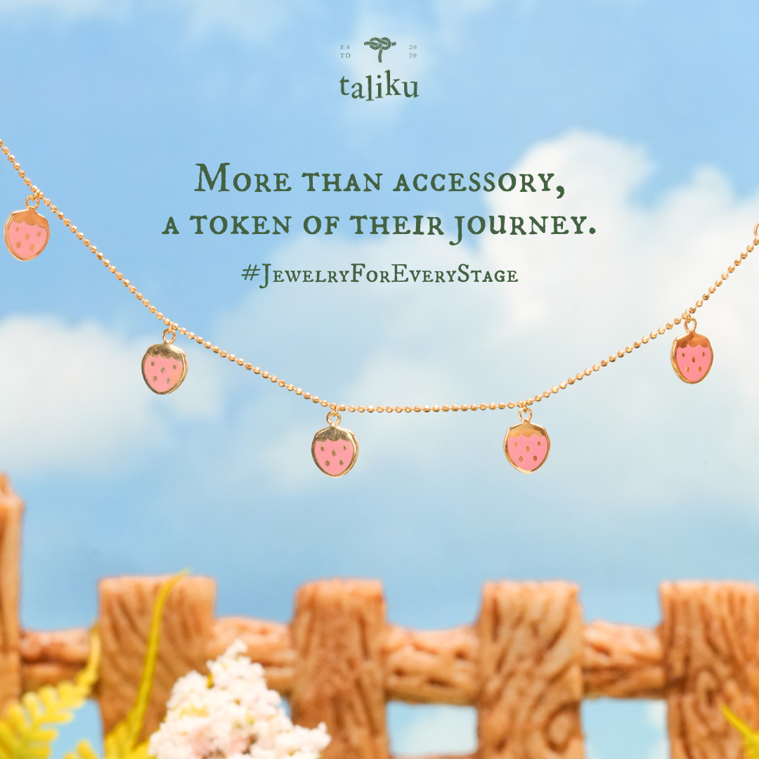 Taliku 5 Sweet Strawberry Bracelet 18K