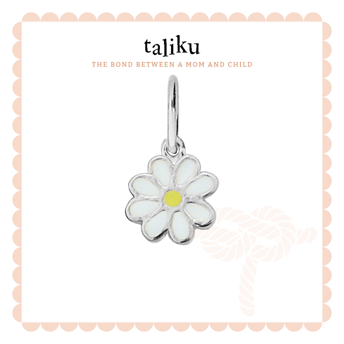 TALIKU Daisy Pendant 18K