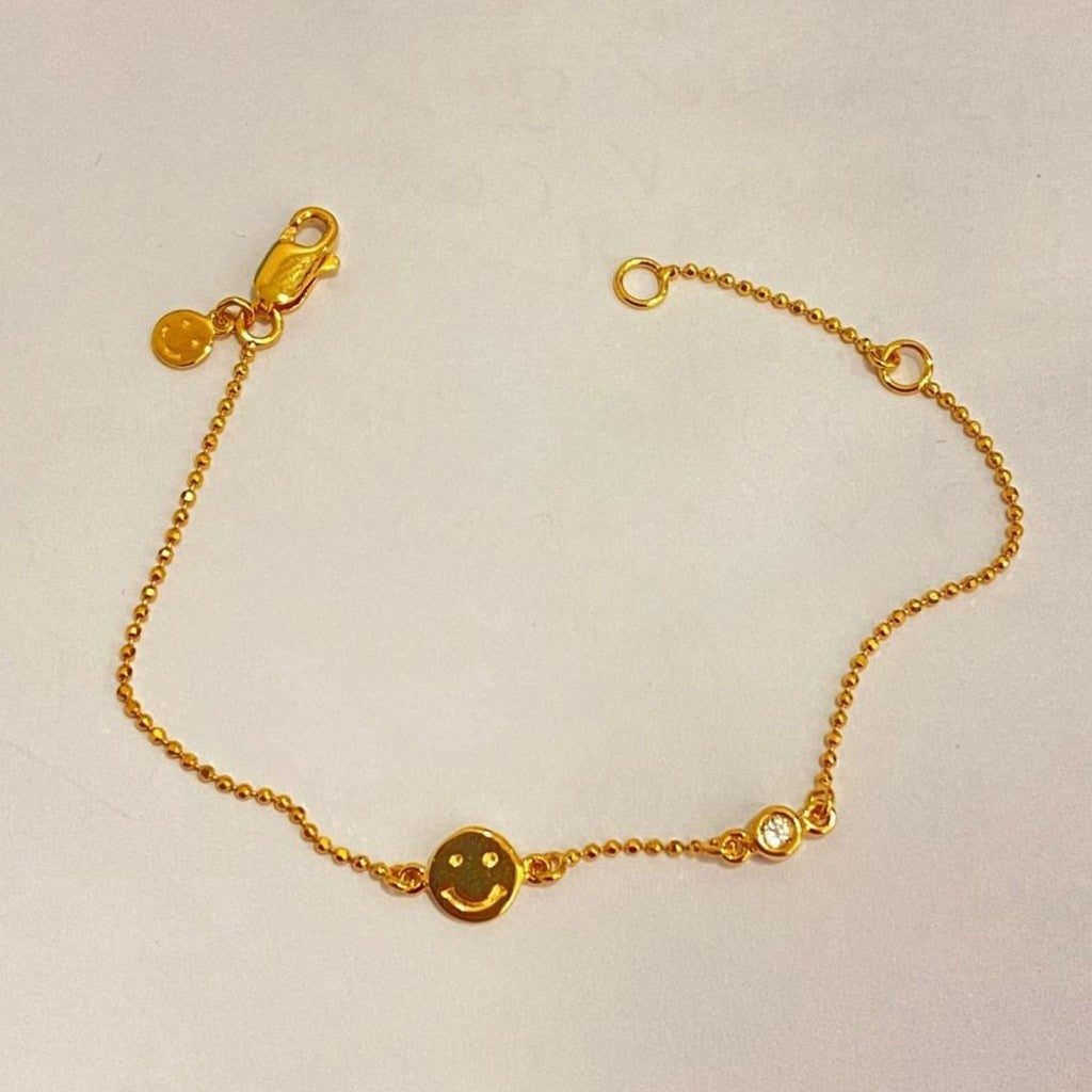 Taliku Smile My Baby Bracelet 18K