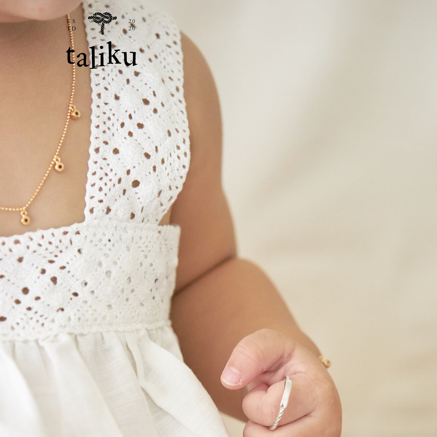 Taliku 5 Bezel Birthstone Necklace