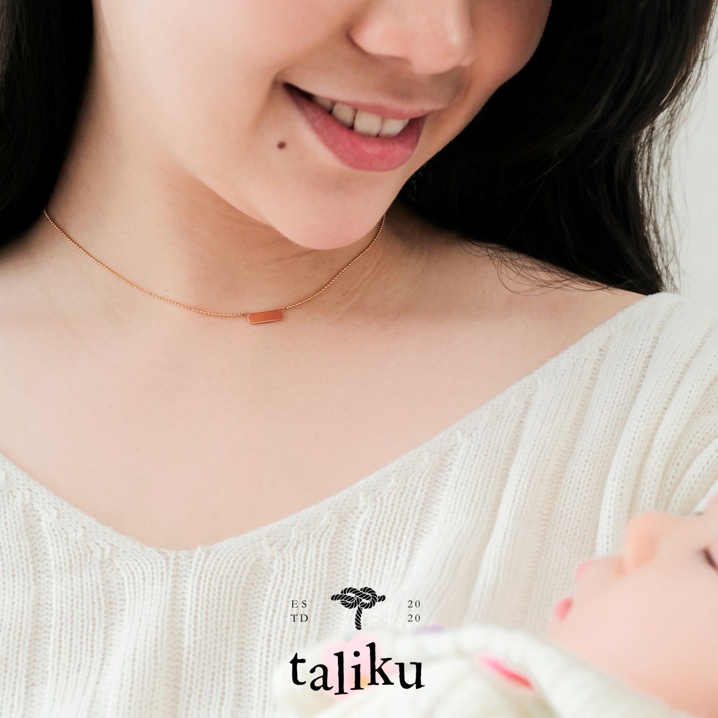 Taliku ID Bar Necklace