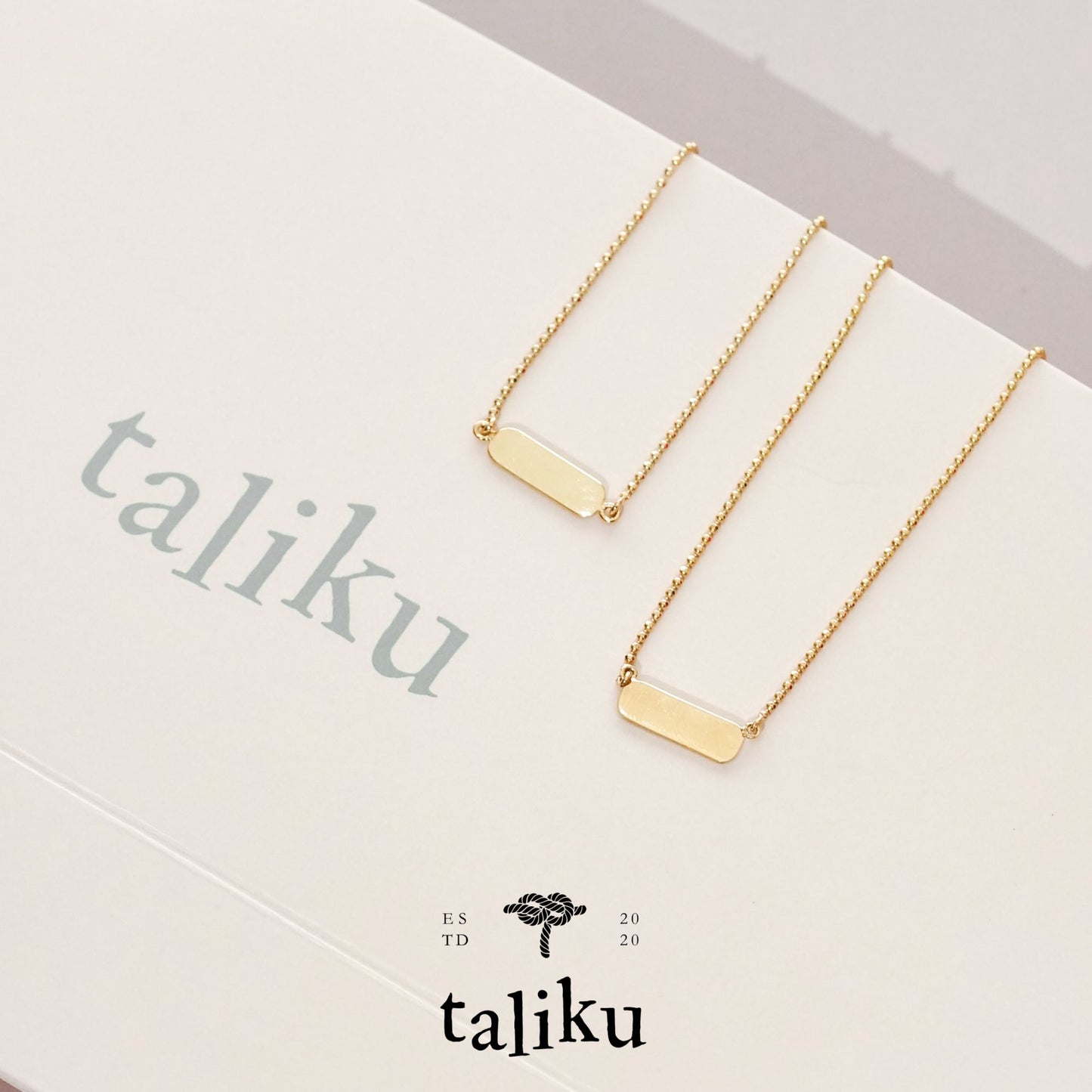 Taliku ID Bar Necklace