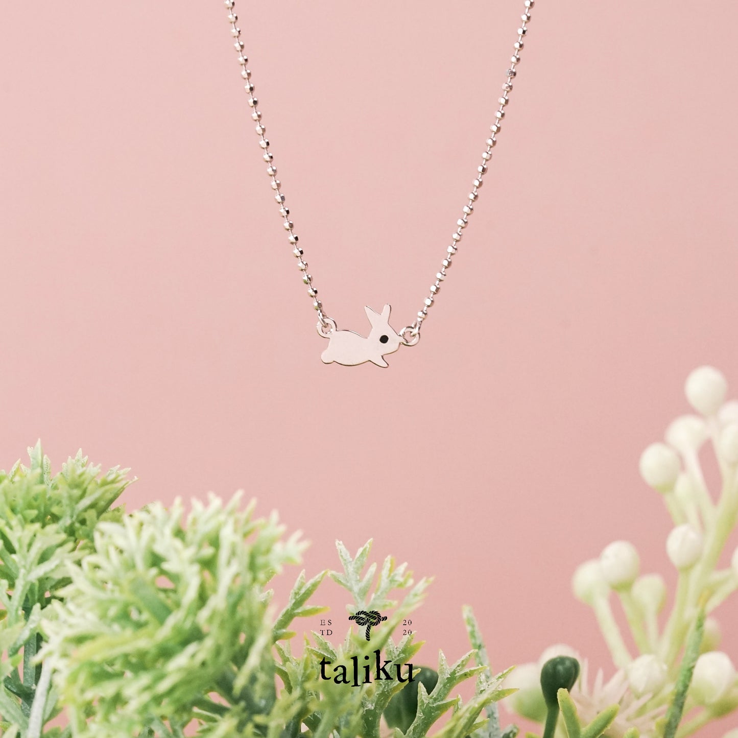 TALIKU Baby Bunny Chain Necklace