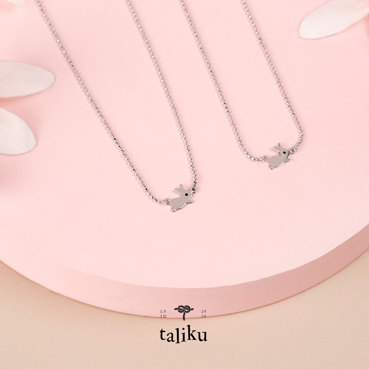 TALIKU Baby Bunny Chain Necklace