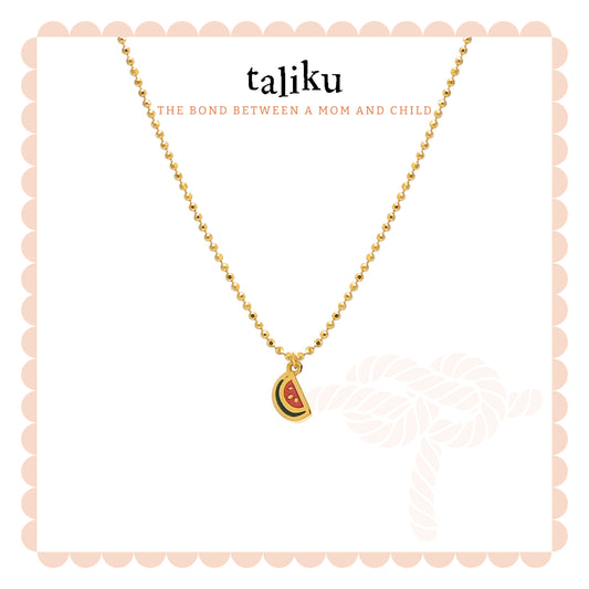 TALIKU Yummy Watermelon Chain Necklace