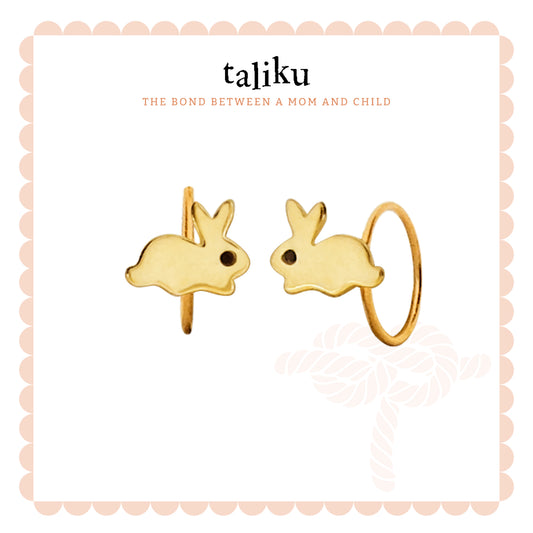 TALIKU Baby Bunny Round Loop