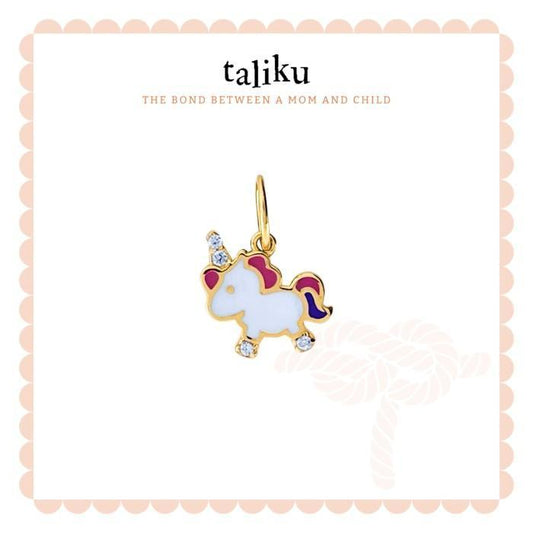 Taliku Magical Unicorn Pendant 18K