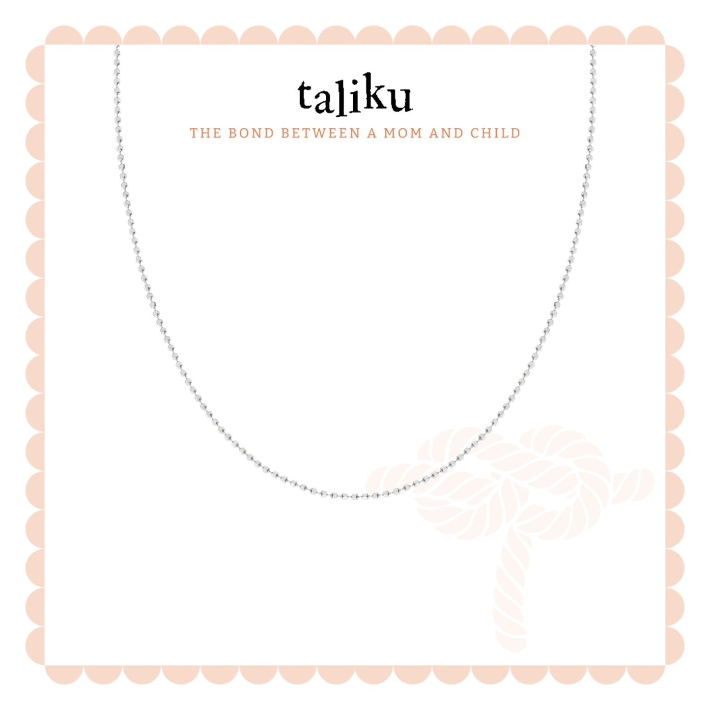 TALIKU Mini Beaded Chain 18k