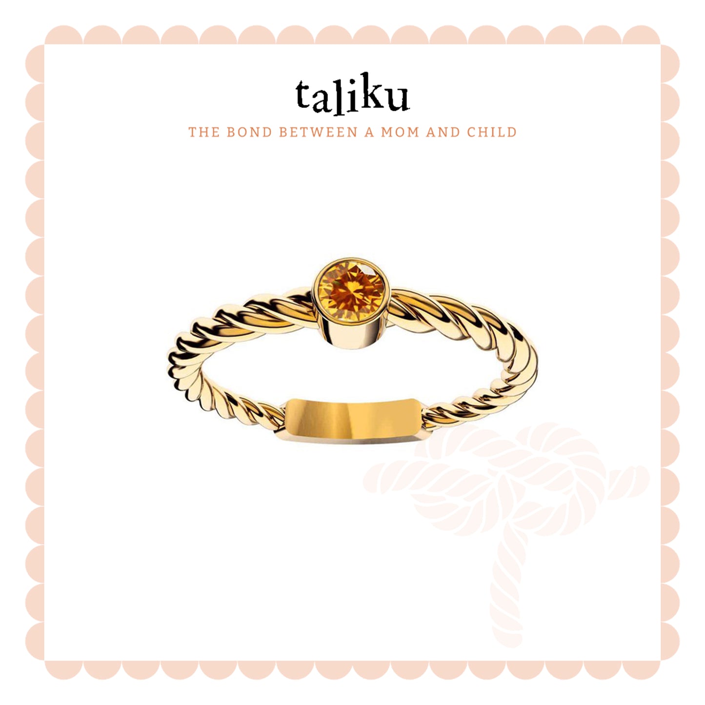 Taliku Original Birthstone Rings 2