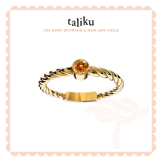 Taliku Original Birthstone Ring 2