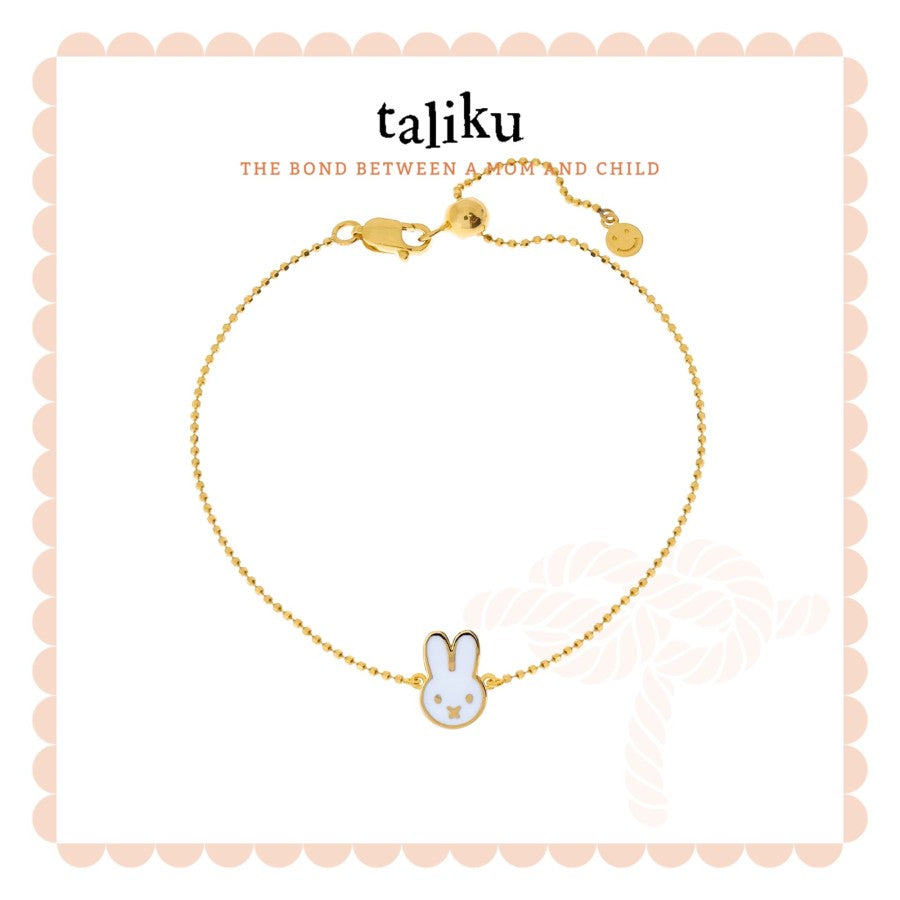 Taliku Baby Rabbit Adjustable Bracelet 18K