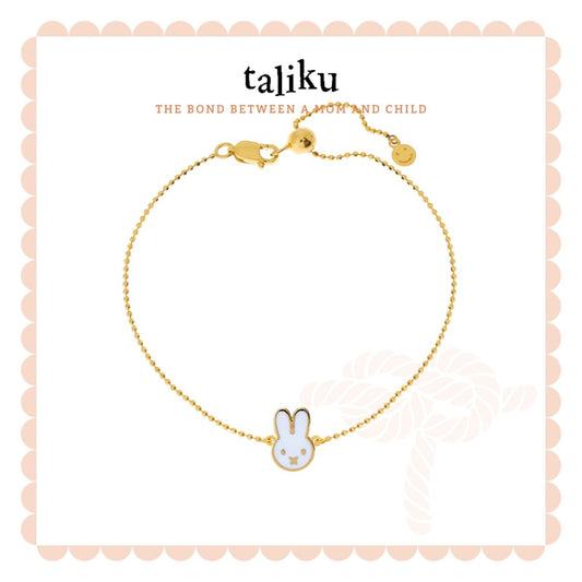 Taliku Baby Rabbit Adjustable Bracelet 18K