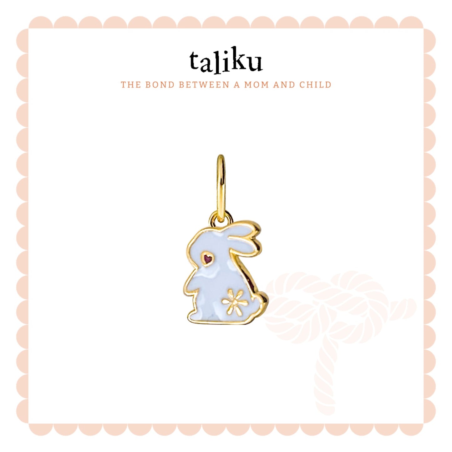 Taliku Tale Of Rabbit Pendant 18K