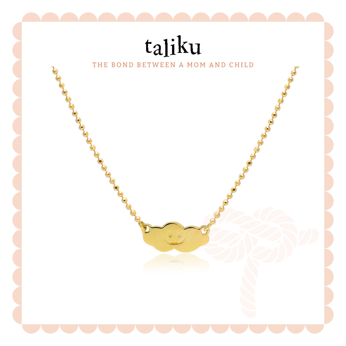 TALIKU SMILING CLOUD NECKLACE