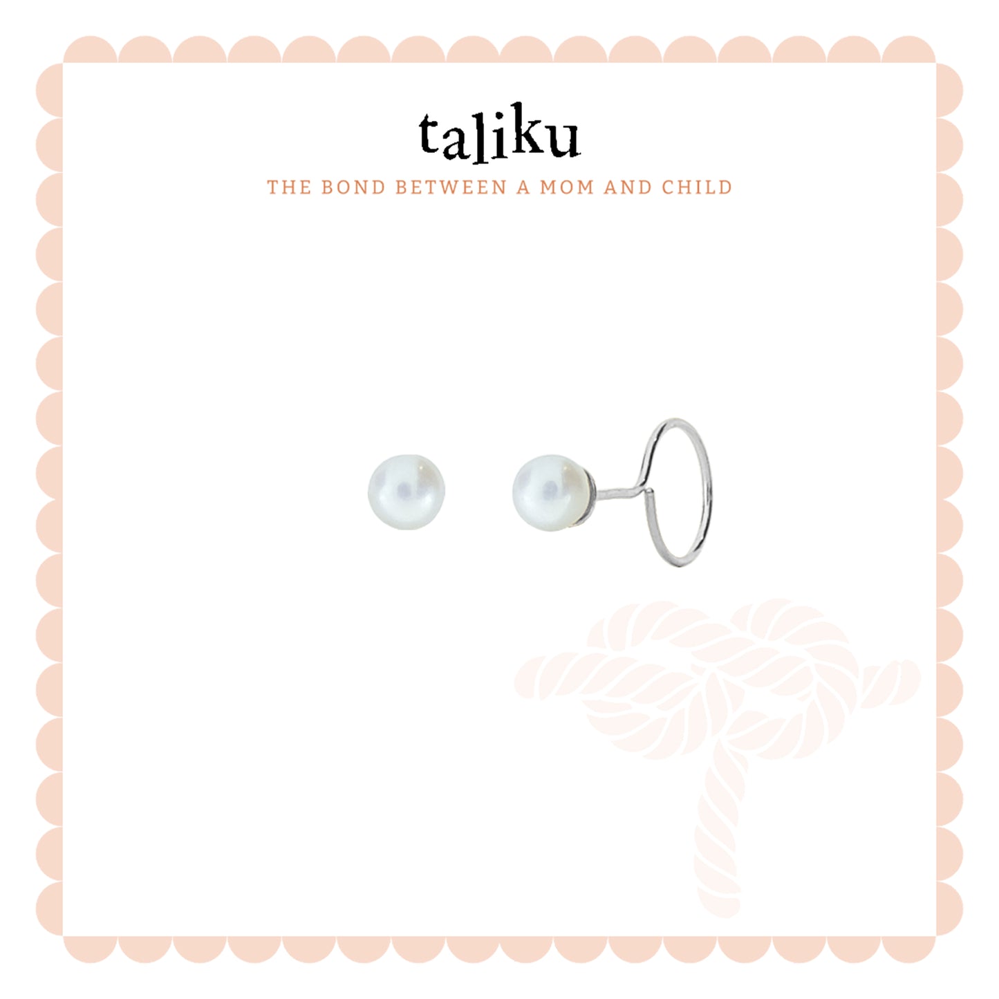 Taliku Pearl Round Loop