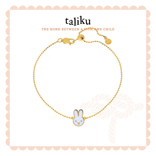 Taliku Baby Rabbit Adjustable Bracelet 18K